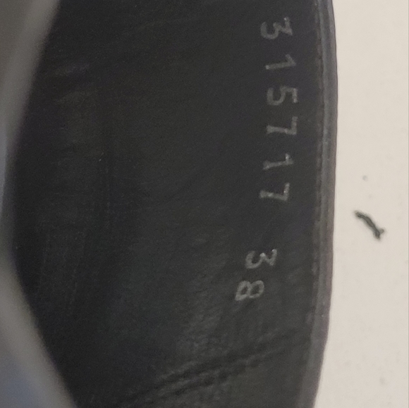 Saint Laurent Black Leather Buckle Strap Platforms US 8 (EU 38) - Picture 9 of 12